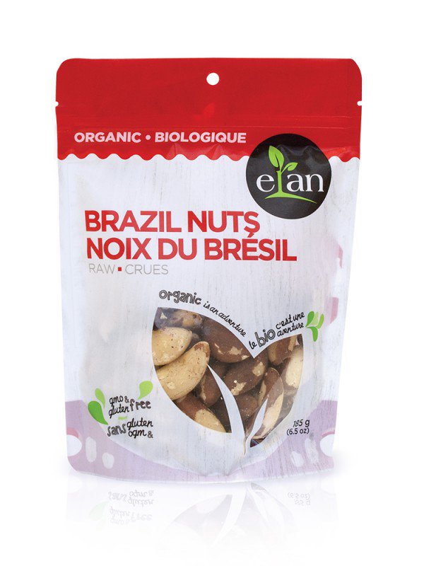 Elan Organic Brazil Nuts (185g) - Lifestyle Markets