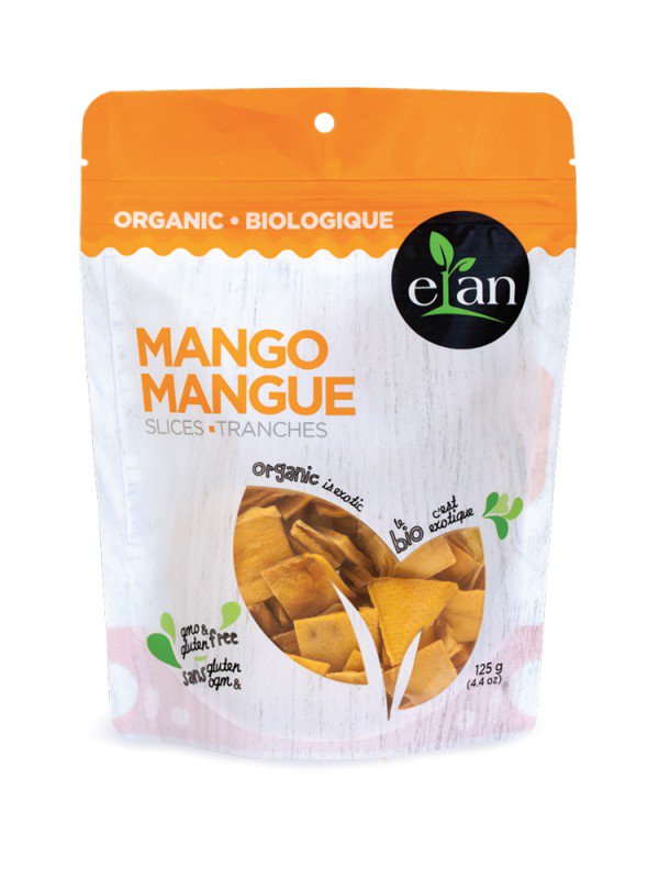 Elan Organic Sliced Mango (125g) - Lifestyle Markets