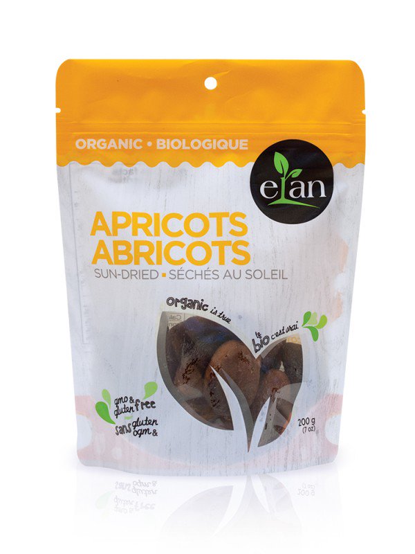 Elan Organic Sun-Dried Apricots (200g) - Lifestyle Markets