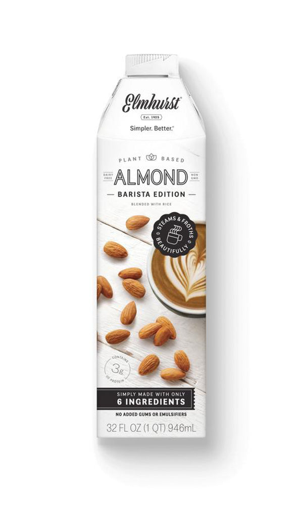 Elmhurst Almond Milk - Barista Edition (946ml) - Lifestyle Markets