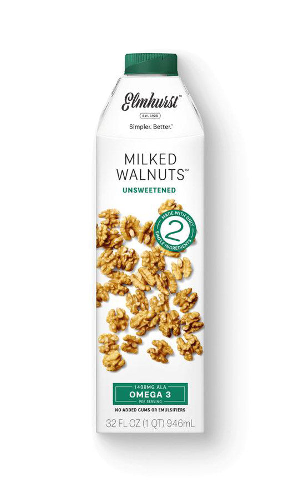 Elmhurst Milked Walnuts - Unsweetened (946ml) - Lifestyle Markets