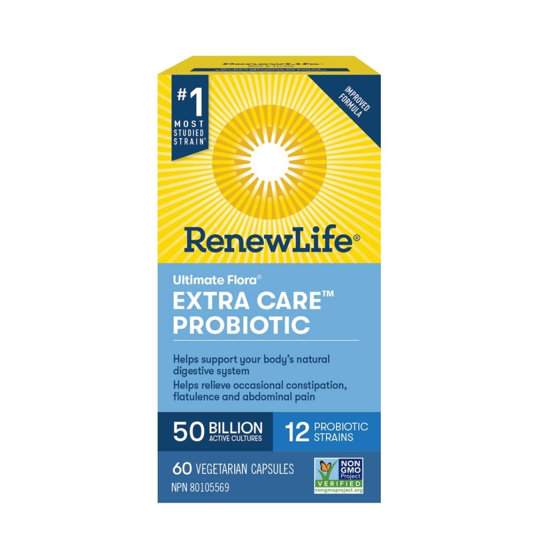 Renew Life Extra Care Probiotic 50Billion - Lifestyle Markets