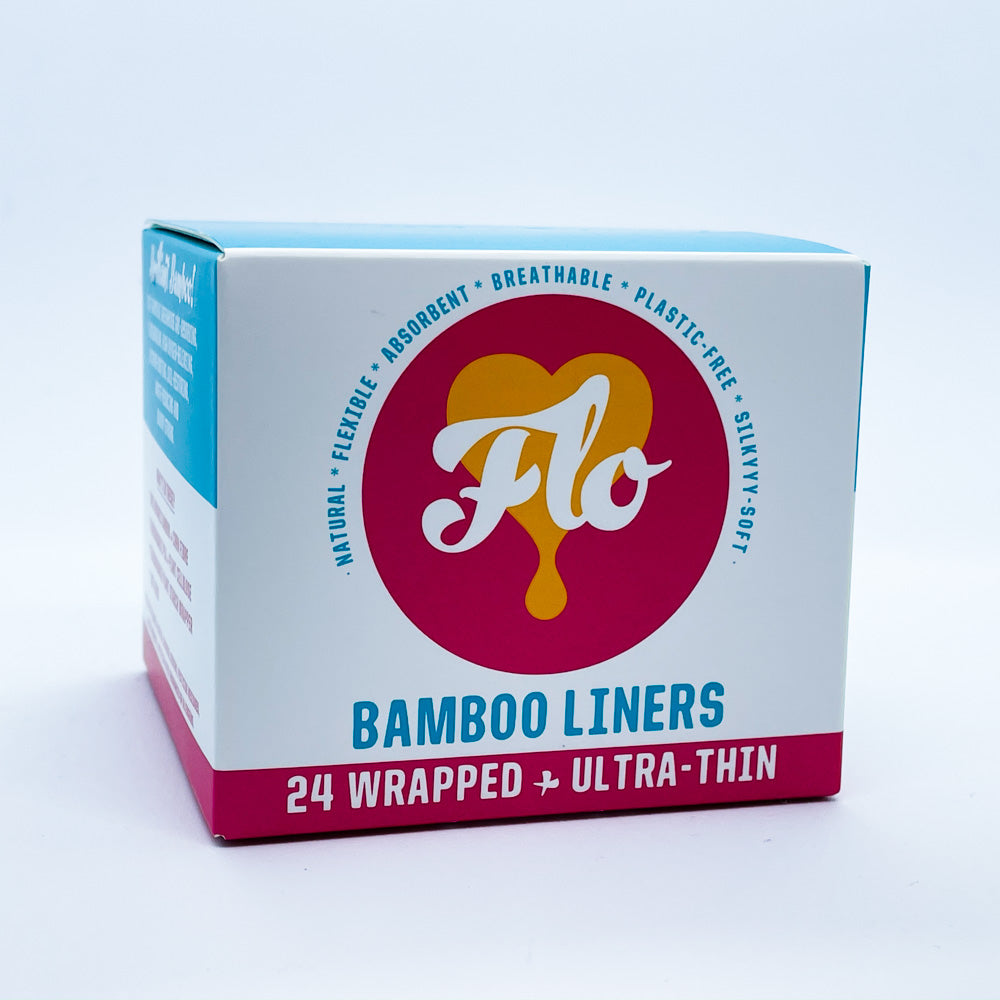 Here We Flo Flo - Bamboo Liners (24 pack) - Lifestyle Markets