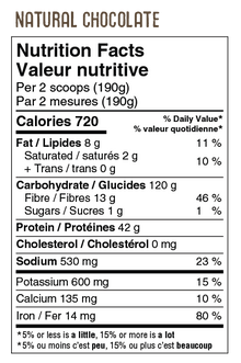 IronVegan Athlete's Gainer - Chocolate (2.5kg) - Lifestyle Markets