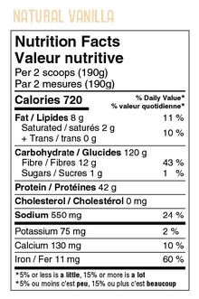 IronVegan Athlete's Gainer - Vanilla (4.5kg) - Lifestyle Markets