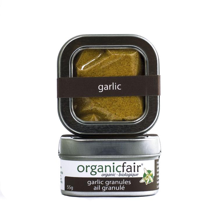 Organic Fair Garlic Granules (55g) - Lifestyle Markets