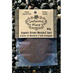 Gathering Place Organic Brown Mustard Seed (40g) - Lifestyle Markets