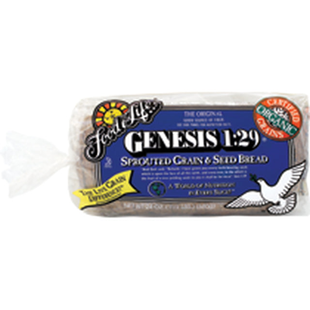 Food For Life Genesis 129 Sprouted Grain & Seed Bread (680g) - Lifestyle Markets