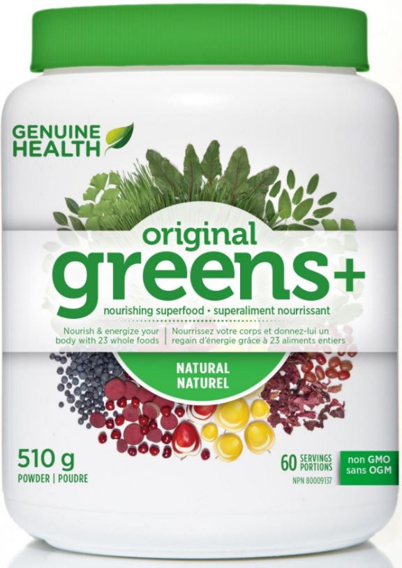 Genuine Health Greens+ Original (510g) - Lifestyle Markets