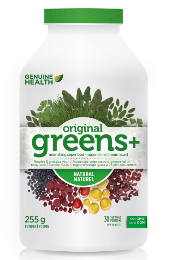 Genuine Health Greens+ - Natural (255g) - Lifestyle Markets