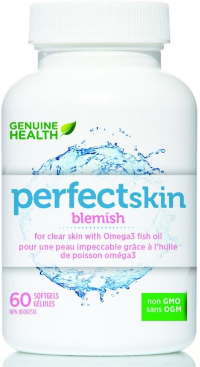 Genuine Health Perfect Skin - Blemish (60 SoftGels) - Lifestyle Markets