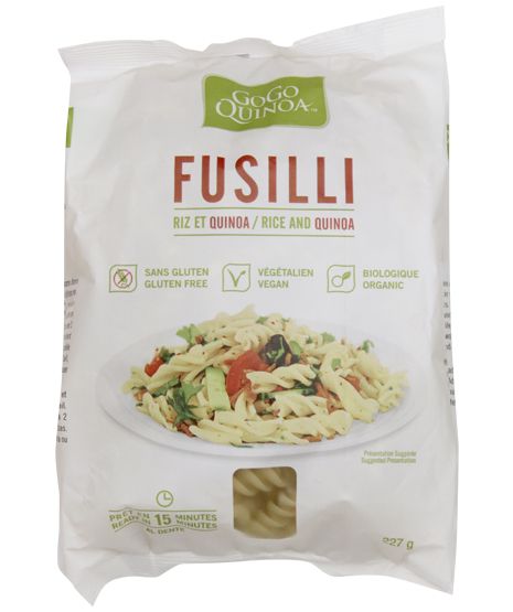 Gogo Quinoa Rice and Quinoa Fusilli (227g) - Lifestyle Markets