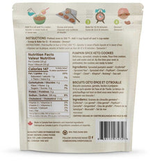 hOMe Grown Living Foods U-Bake Keto Cookies - Pumpkin Spice (330g) - Lifestyle Markets