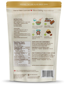 hOMe Grown Living Foods U-Bake Keto Bread - Sunflower Chia (526g) - Lifestyle Markets