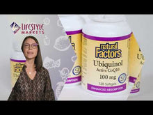 Natural Factors Ubiquinol Active CoQ10 (100mg) (120 SoftGels)