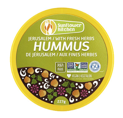 Sunflower Kitchen Hummus Jerusalem (227g) - Lifestyle Markets