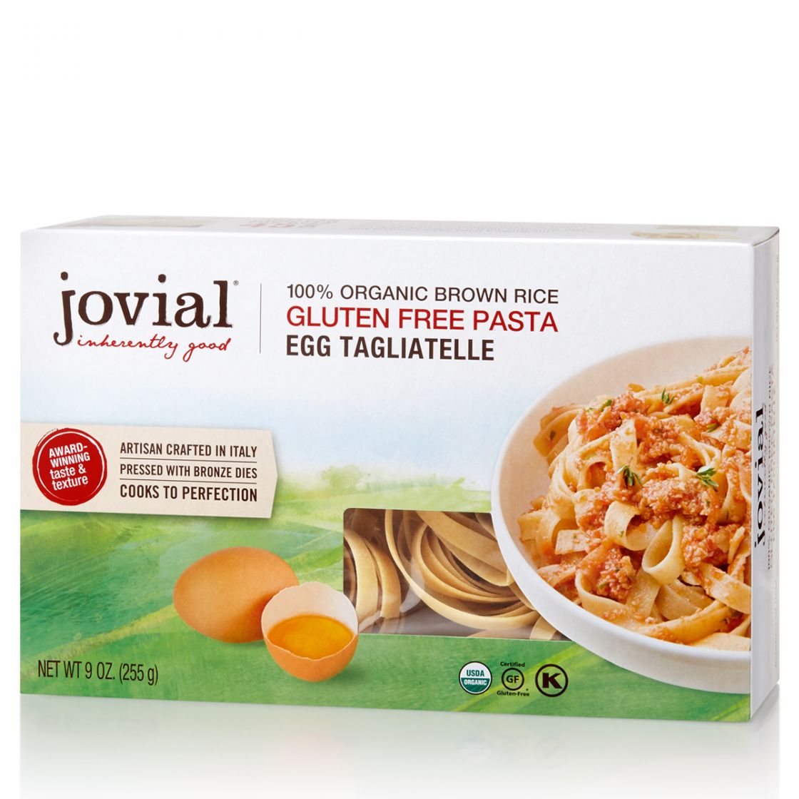 Jovial Gluten Free Pasta - Egg Tagliatelle (255g) - Lifestyle Markets