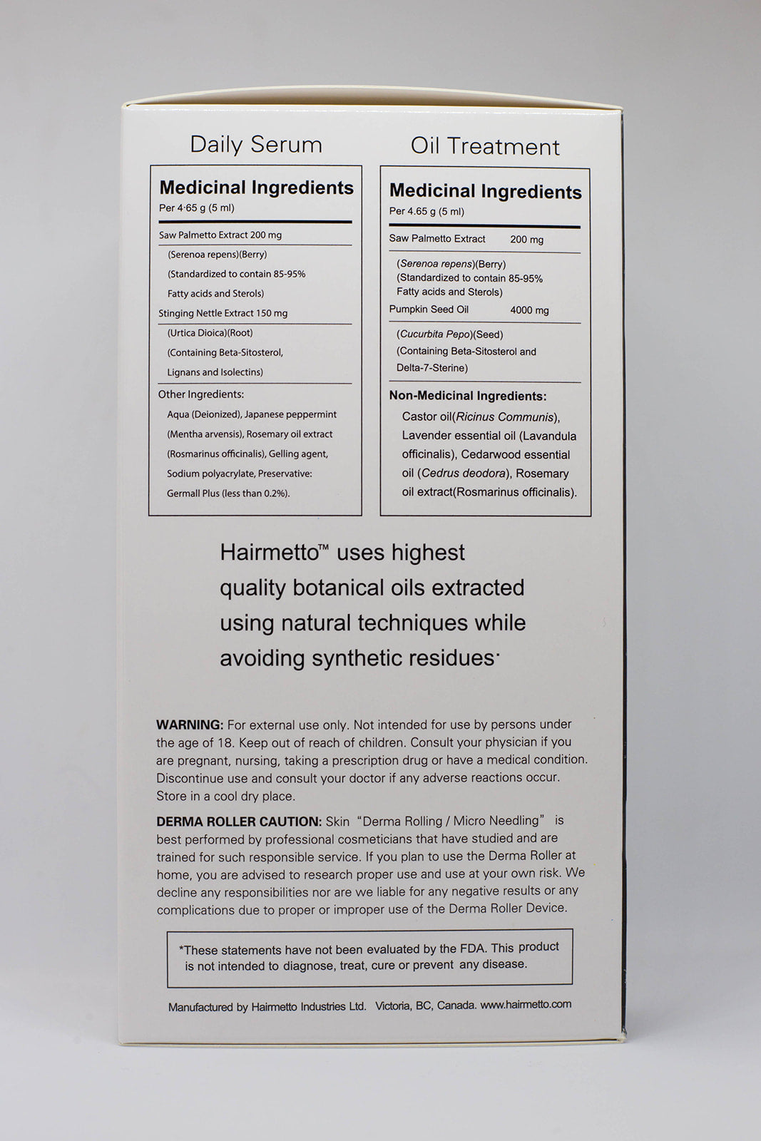 Hairmetto Topical Serum (118ml) - Lifestyle Markets