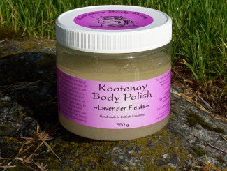 Kootenay Body Polish - Lavender (550g) - Lifestyle Markets