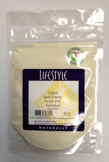 Lifestyle Markets Organic Garlic Powder (50g) - Lifestyle Markets