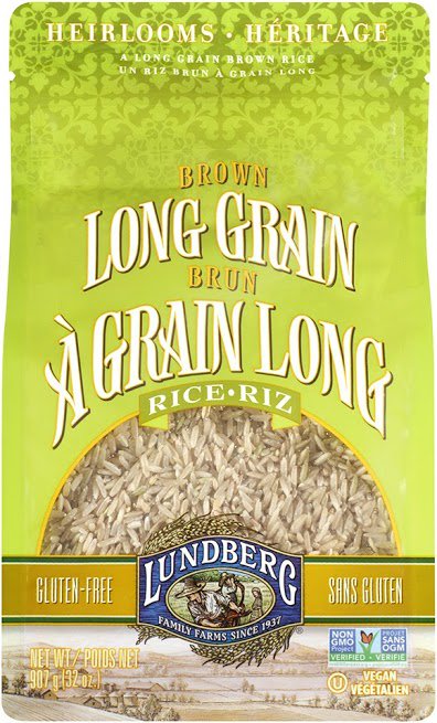 Lundberg Brown Long Grain Rice (907g) - Lifestyle Markets