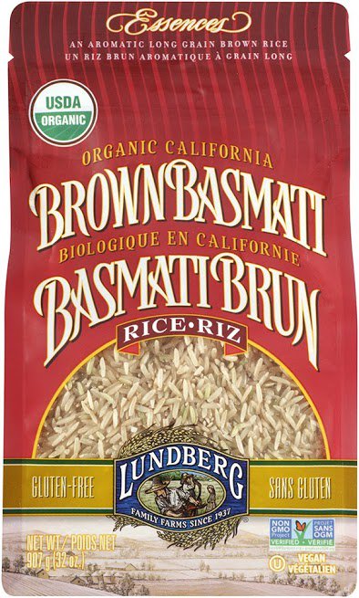 Lundberg Organic Brown Basmati Rice (907g) - Lifestyle Markets