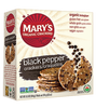 Mary's Organic Crackers Crackers - Black Pepper (184g) - Lifestyle Markets