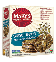 Mary's Organic Crackers Super Seed Crackers (155g) - Lifestyle Markets