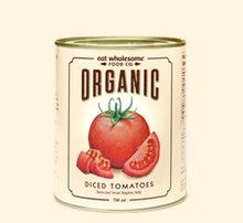 Eat Wholesome Organic Diced Tomatoes (796ml) - Lifestyle Markets