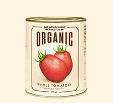 Eat Wholesome Organic Whole Tomatoes (796ml) - Lifestyle Markets