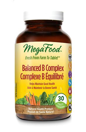 MegaFood Balanced B Complex (30 Tablets) | Lifestyle Markets