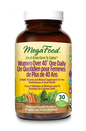 MegaFood Women Over 40 One Daily Multivitamin (30 Tablets) - Lifestyle Markets
