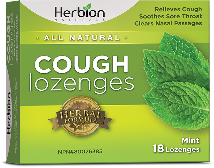 Herbion Naturals Cough Lozenges - Mint (18 Lozenges) - Lifestyle Markets