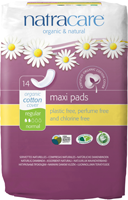 Natracare Regular Maxi Pads (14 Count) - Lifestyle Markets