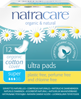 Natracare Super Ultra Pads (12 Count) - Lifestyle Markets