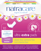 Natracare Super Ultra Extra Pads (10 Count) - Lifestyle Markets