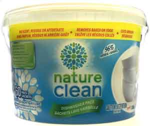 Nature Clean Dishwasher Pacs (60 Pacs) - Lifestyle Markets