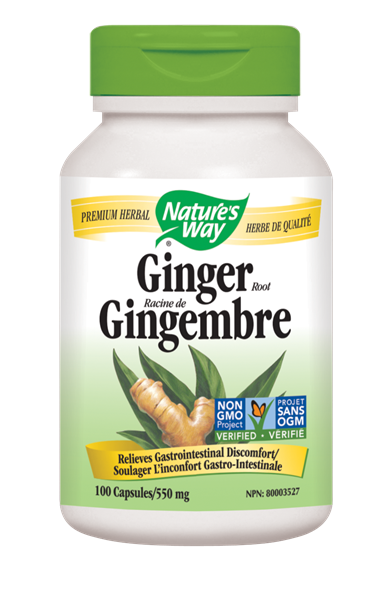 Nature's Way Ginger Root (100 Capsules) - Lifestyle Markets