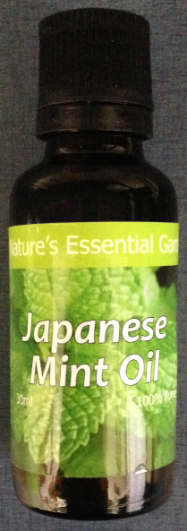 Nature's Essential Garden Japanese Mint Oil (30ml) - Lifestyle Markets