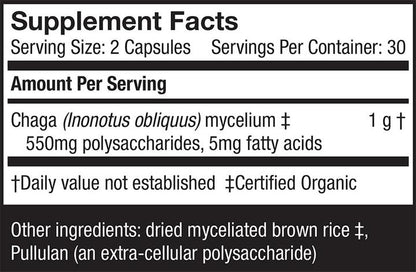 Host Defense Chaga (60vcap) - Lifestyle Markets