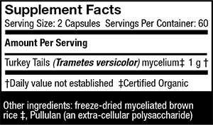 Host Defense Turkey Tail (120vcap) - Lifestyle Markets