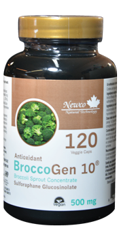 New Co BroccoGen 10 (500mg) (120 Veggie Capsules) - Lifestyle Markets
