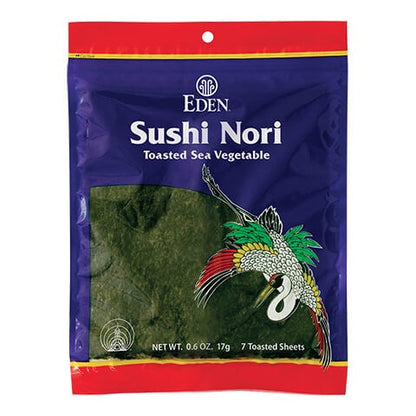 Eden Sushi Nori Sea Vegetable Sheets (17g) - Lifestyle Markets