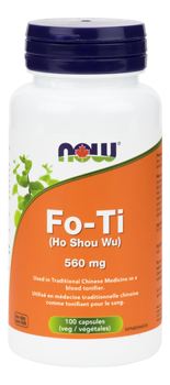 Now Fo-Ti (Ho Shou Wu) (560mg) (100 Vegetable Capsules) - Lifestyle Markets