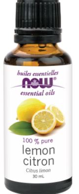 Now 100% Pure Lemon Oil (30ml) - Lifestyle Markets