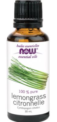 Now 100% Pure Lemongrass Oil (30ml) - Lifestyle Markets