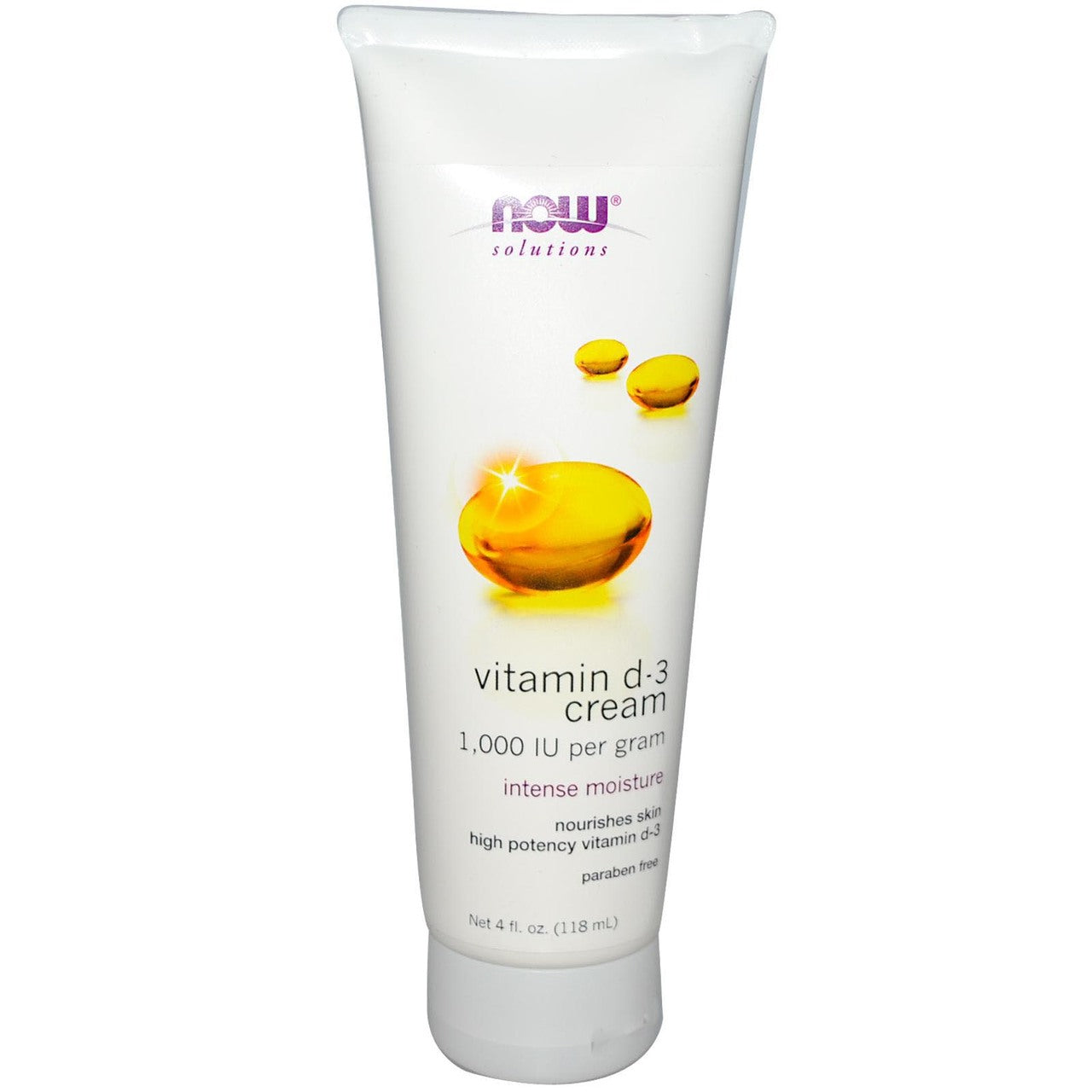 Now Vitamin D-3 Cream (118ml) - Lifestyle Markets