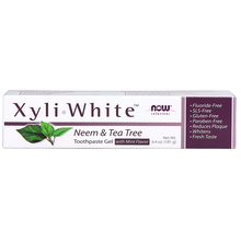 Now XyliWhite Neem & Tea Tree Toothpaste Gel with Mint Flavour (181g) - Lifestyle Markets