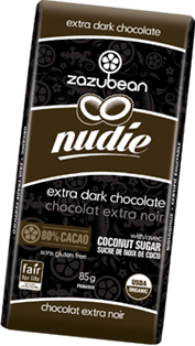 Zazubean Nudie - Extra Dark Chocolate with Coconut Sugar (85g) - Lifestyle Markets