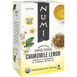 Numi Organic Chamomile Lemon (18 Tea bags) - Lifestyle Markets